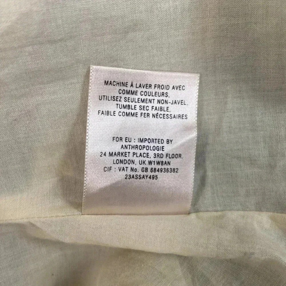 Anthropologie Maeve Changing Stripes Dress Beige Yellow Black Green Size 2 - Picture 13 of 15